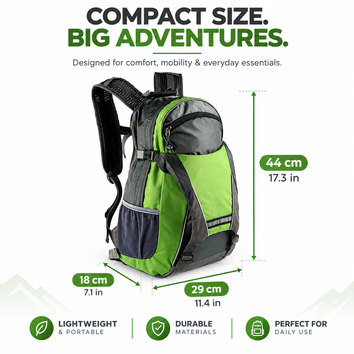 Smart LED Safety Backpack